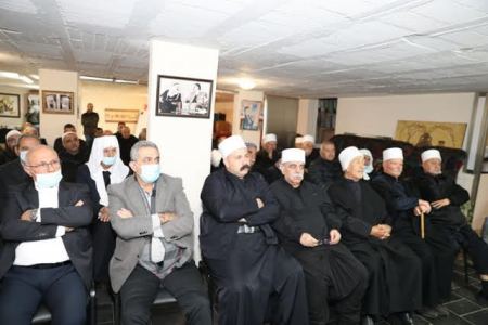 بيت جن : احياء ذكرى ارتقاء الكبيرين سلطان باشا الاطرش والقائد كمال جنبلاط